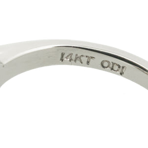 1.00ctw Diamond Fashion Ring in 14K White Gold - Size 5.25