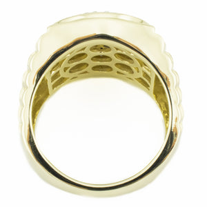 2.00ctw Diamond Accented Gents Ring in 10K Yellow Gold -Size 10.25