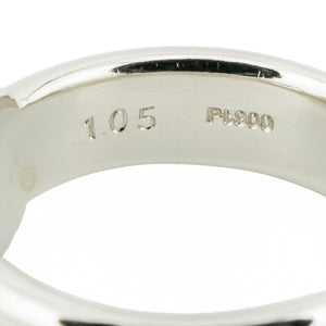 1.05ctw Pink Diamond Accented Fashion Ring in Platinum .900 -Size 7