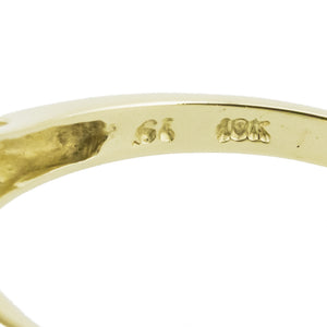1.10ctw Marquise Natural Ruby Solitaire Ring in 10K Yellow Gold - Size 8