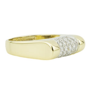 0.50ctw Diamond Accented Fashion Ring in 14K Yellow Gold - Size 6.5