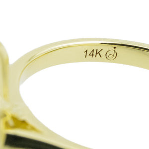 IGI Lab 2.03ct Marquise G/VVS2 Diamond Solitaire Engagement Ring in 14K Yellow Gold - Size 7