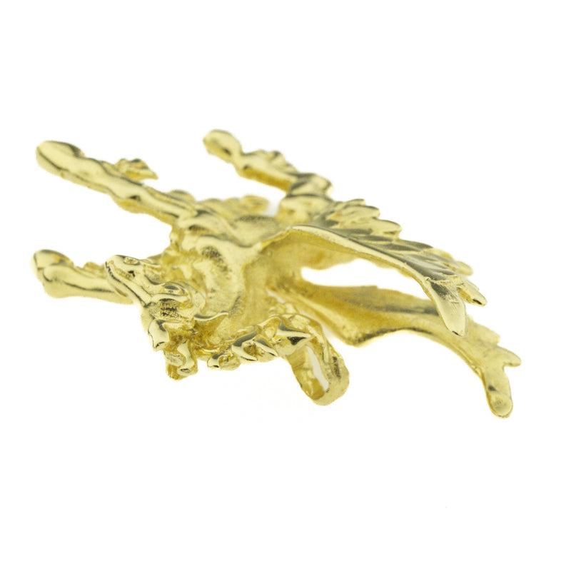 Gold Pegasus Pendant in 14K Yellow Gold - 5.6 grams