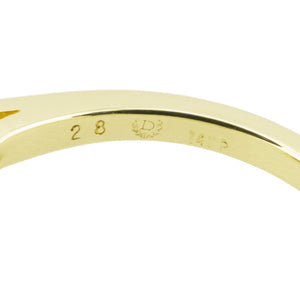 1.30ctw Oval Sapphire with Diamond Accents Gemstone Ring in 14K Yellow Gold - 7