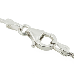 0.30ctw Round Brilliant Diamond and Diamond Accented Pendant on 16" Chain in 18K White Gold