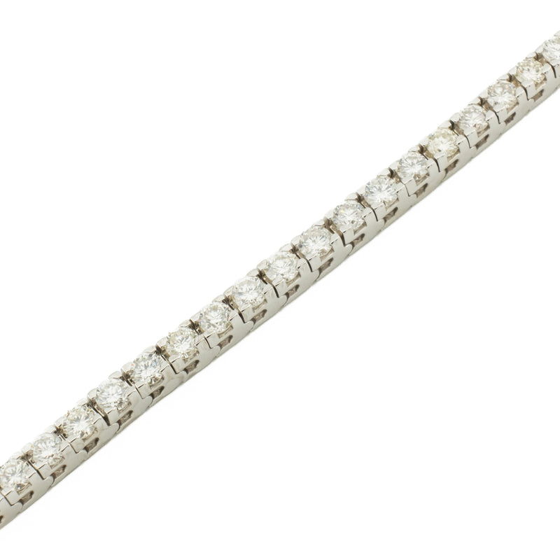 4.00ctw Round Diamond 7" Tennis Bracelet in 14K White Gold