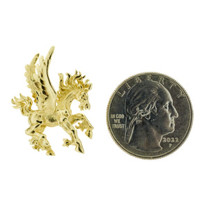 Gold Pegasus Pendant in 14K Yellow Gold - 5.6 grams