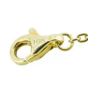 Replica Van Cleef & Arpels Clover Mother of Pearl 7.5" Bracelet in 10K Yellow Gold