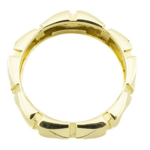 7.5mm Ladies Fashion Gold Ring in 14K Yellow Gold - Size 6