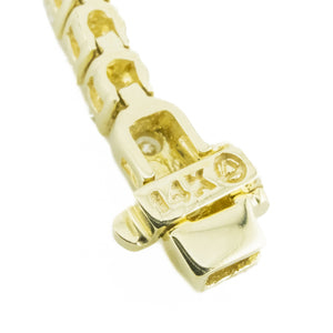 3.00ctw Round Brilliant Diamond 7" Tennis Bracelet in 14K Yellow Gold