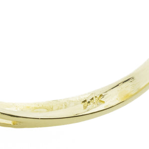 Pearl & Diamond Accented Ring in 14K Yellow Gold - Size 5.5