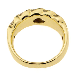 1.05ctw Diamond Accented Fashion Ring in 14K Yellow Gold - Size 6.5