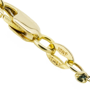 Reversible Bezel Set 1.00ctw Round Diamond Solitaire Pendant on 18" Chain in 18K Two-Tone Gold