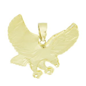 Gold Eagle Pendant in 14K Yellow Gold - 2.7 grams