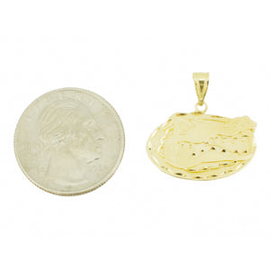 Gold Gators Pendant in 14K Yellow Gold - 2.4grams