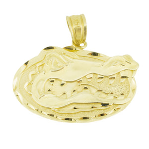 Gold Gators Pendant in 14K Yellow Gold - 2.5 Grams