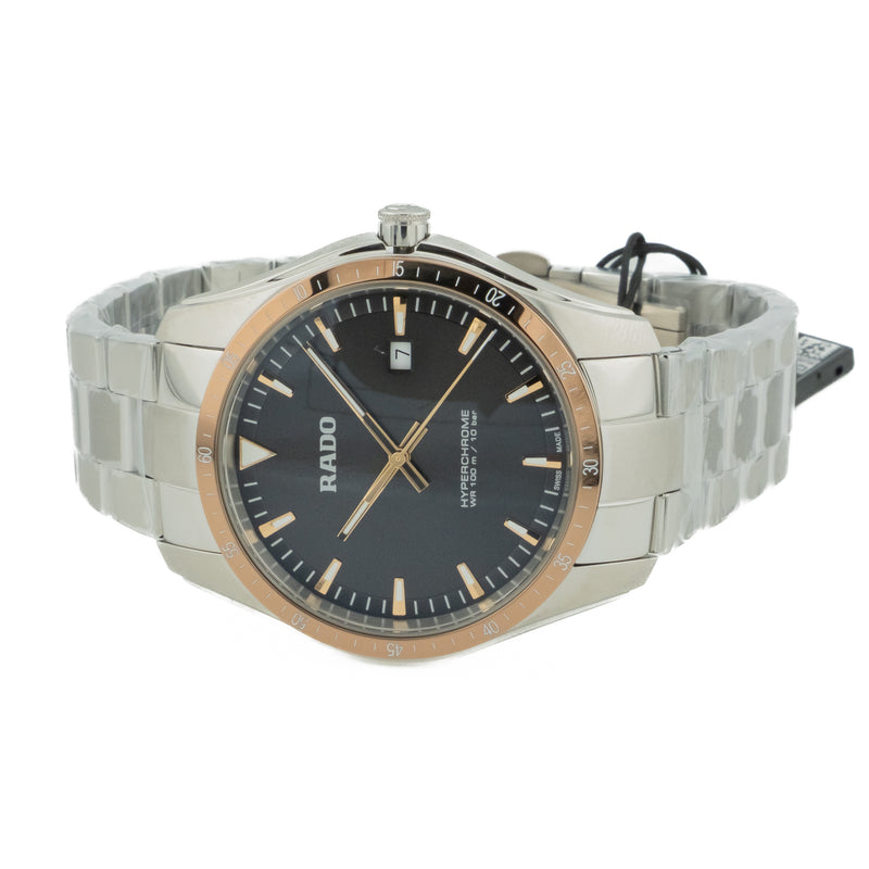 Rado HyperChrome UTC Men's Watch R32502163 - Rose Tone