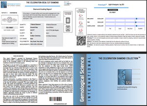 GSI 0.30ct Emerald Cut Diamond with Accents Engagement Ring in 14K Two-Tone Gold - Size 7