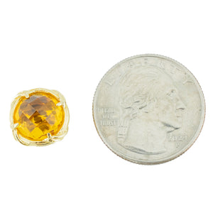 Peter Thomas Roth 2.6ctw Citrine Pendant in 18K Yellow Gold on 18" Cable Chain in 18K Yellow Gold