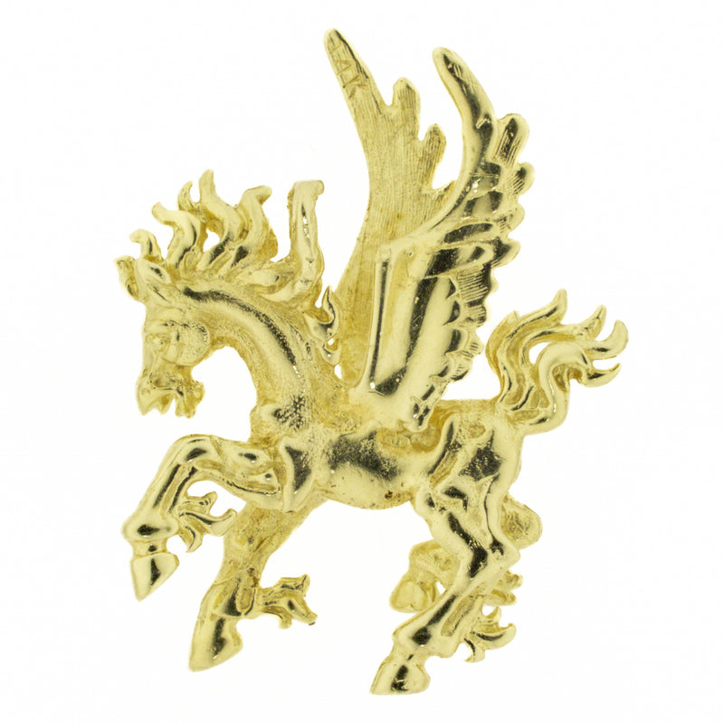 Gold Pegasus Pendant in 14K Yellow Gold - 5.6 grams