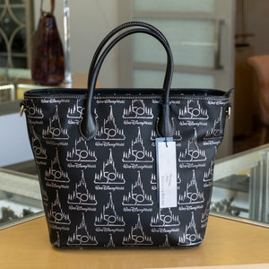 Walt Disney World 50th Anniversary Leather Dooney & Bourke Tote Bag