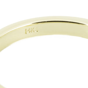 1.25ctw Round Diamond L/SI1 Solitaire Engagement Ring in 14K Yellow Gold - Size 6.75