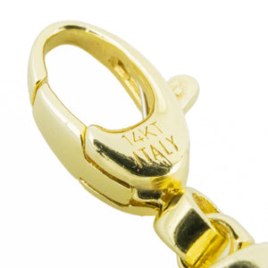 Gold Box Bracelet 8" Bracelet in 14K Yellow Gold - 10.6 grams