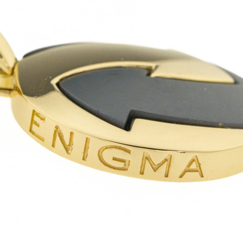 Enigma by Gianni Bulgari Pendant on 16.5" Chain Necklace in 18K Yellow Gold