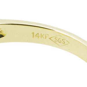 0.25ctw Diamond Cluster Lady's Ring in 14K Yellow Gold - Size 6.25