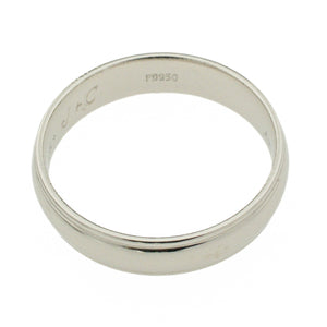 5mm Wide Palladium .950 Wedding Band Ring - Size 9.5