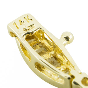 4.00ctw Diamond Accented 7.5" Tennis Bracelet in 14K Yellow Gold - 11.9 Grams