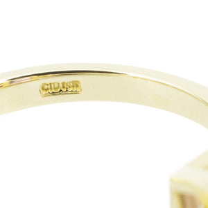 5.00ctw Emerald Cut Amethyst & Accented Gemstone Ring in 14K Yellow Gold - Size 6