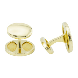 Vintage Tiffany & Co. Liberty Head Quarter Eagle Coin Cufflinks in 14K Yellow Gold