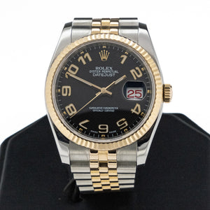 2012 Rolex Datejust 36mm in Stainless Steel and 18K Rose Gold Jubilee - 116231