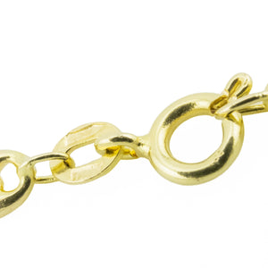 4mm Wide Gucci Link 16" Chain in 14K Yellow Gold - 12.3 Grams