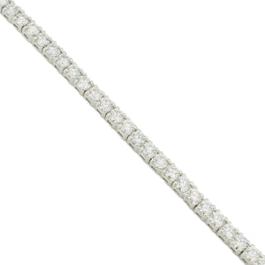 5.00ctw Lab Round Diamond 7.5" Tennis Bracelet in 14K White Gold