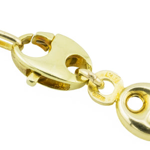 7mm Wide Gucci Link 18" Chain in 14K Yellow Gold - 17.2 Grams