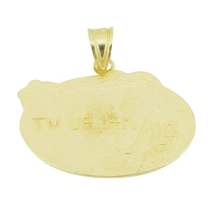 Gold Gators Pendant in 14K Yellow Gold - 2.5 Grams