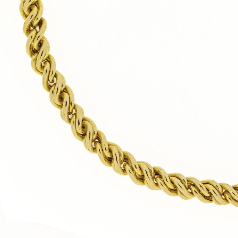 6mm Fancy Fashion Bracelet 7.5" in 14K Yellow Gold