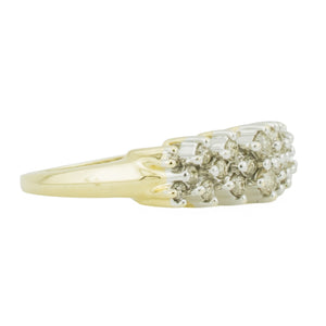 0.50ctw Diamond Fashion Ring in 10K Yellow Gold - Size 10.25