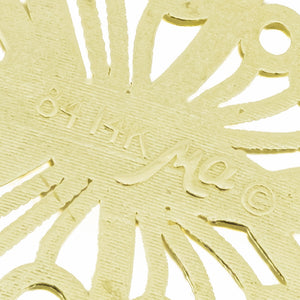Gold Butterfly Pendant in 14K Yellow Gold - 1.4 Grams