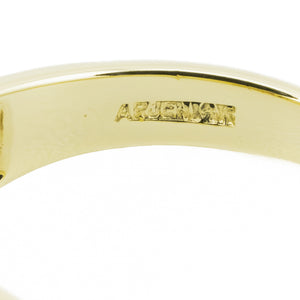 0.60ctw Round I/SI2 Diamond Solitaire Men's Ring in 14K Yellow Gold - Size 9.5