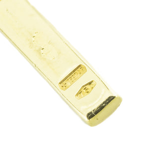 Gucci Link to Love Chain Bar Drop Earrings in 18K Yellow Gold - 3.2 Grams