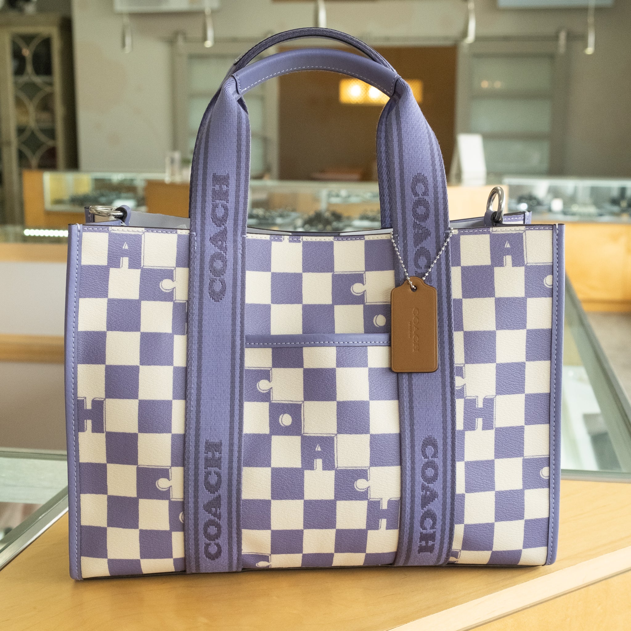 The Ultimate Guide to the Purple Checkered Coach Bag