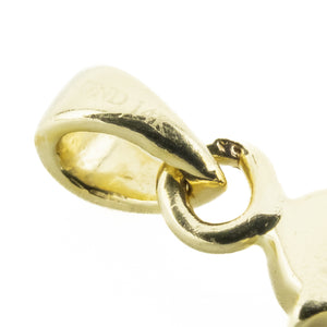 0.50ctw Diamond Accented Cross Pendant in 14K Yellow Gold - Chain Not Included