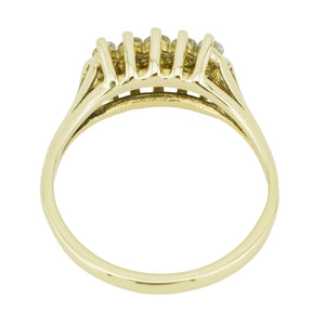 0.50ctw Diamond Fashion Ring in 14K Yellow Gold - Size 8