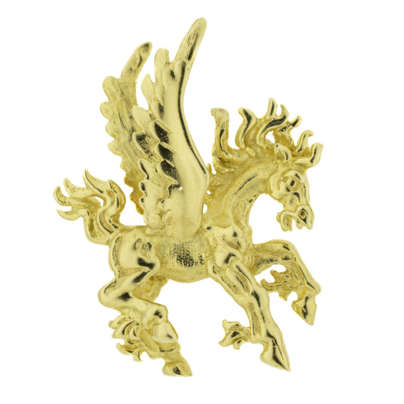 Gold Pegasus Pendant in 14K Yellow Gold - 5.6 grams