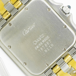 Vintage Cartier Panthère Jumbo 2-Row 29mm W25027B6 in Steel & 18K Yellow Gold
