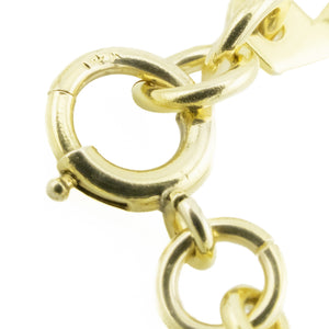 Round Pearl 7.75" Bracelet in 14K Yellow Gold - 5.00 Grams