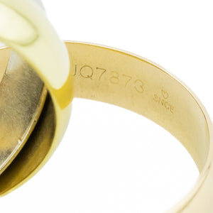 Vintage Cartier Trinity Gold Band Ring in 18K Tri-Tone Gold - Size 7